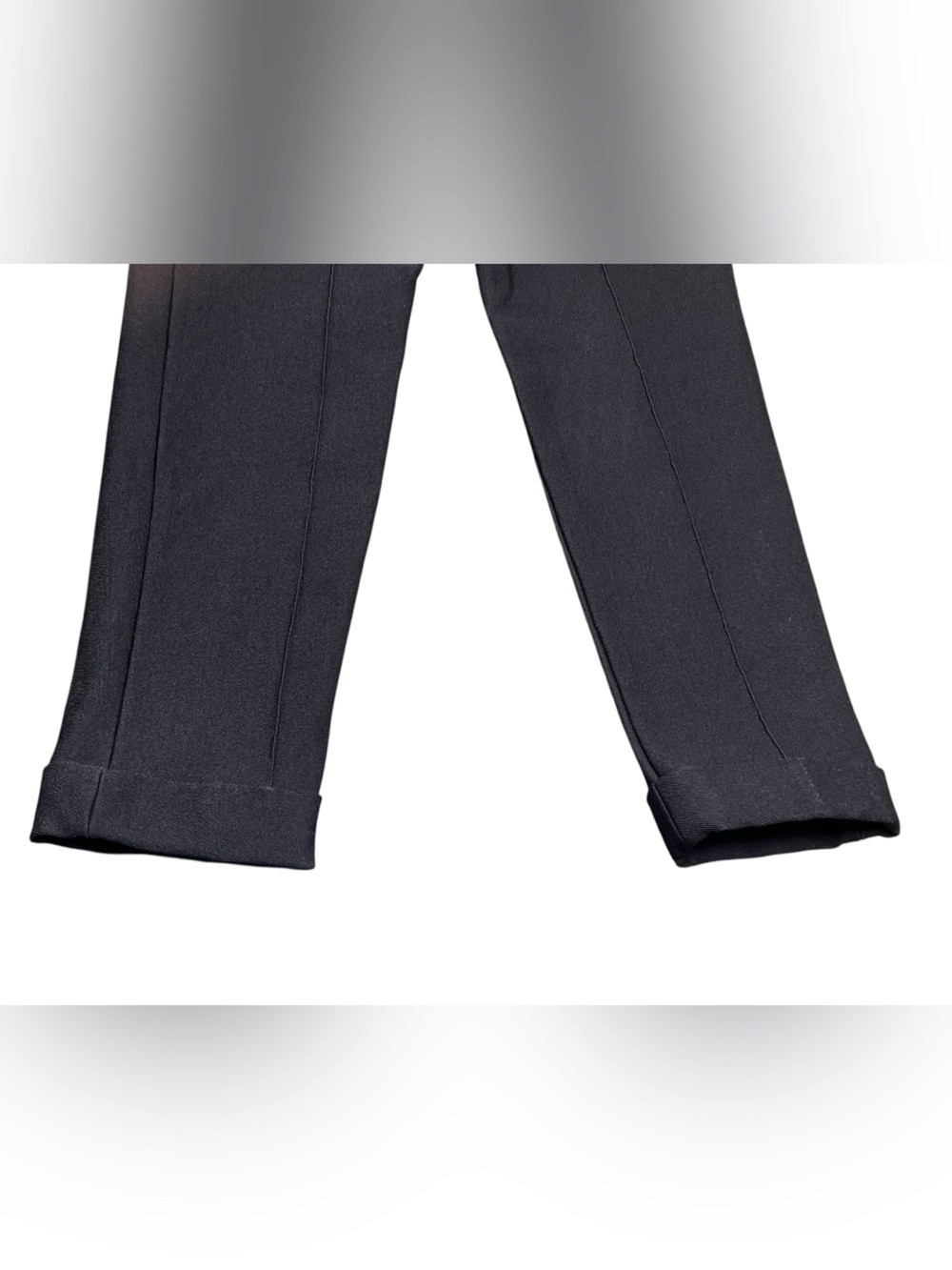 Salvatore Ferragamo women’s black high rise slim cut trousers Made in Italy - Picture 8 of 15